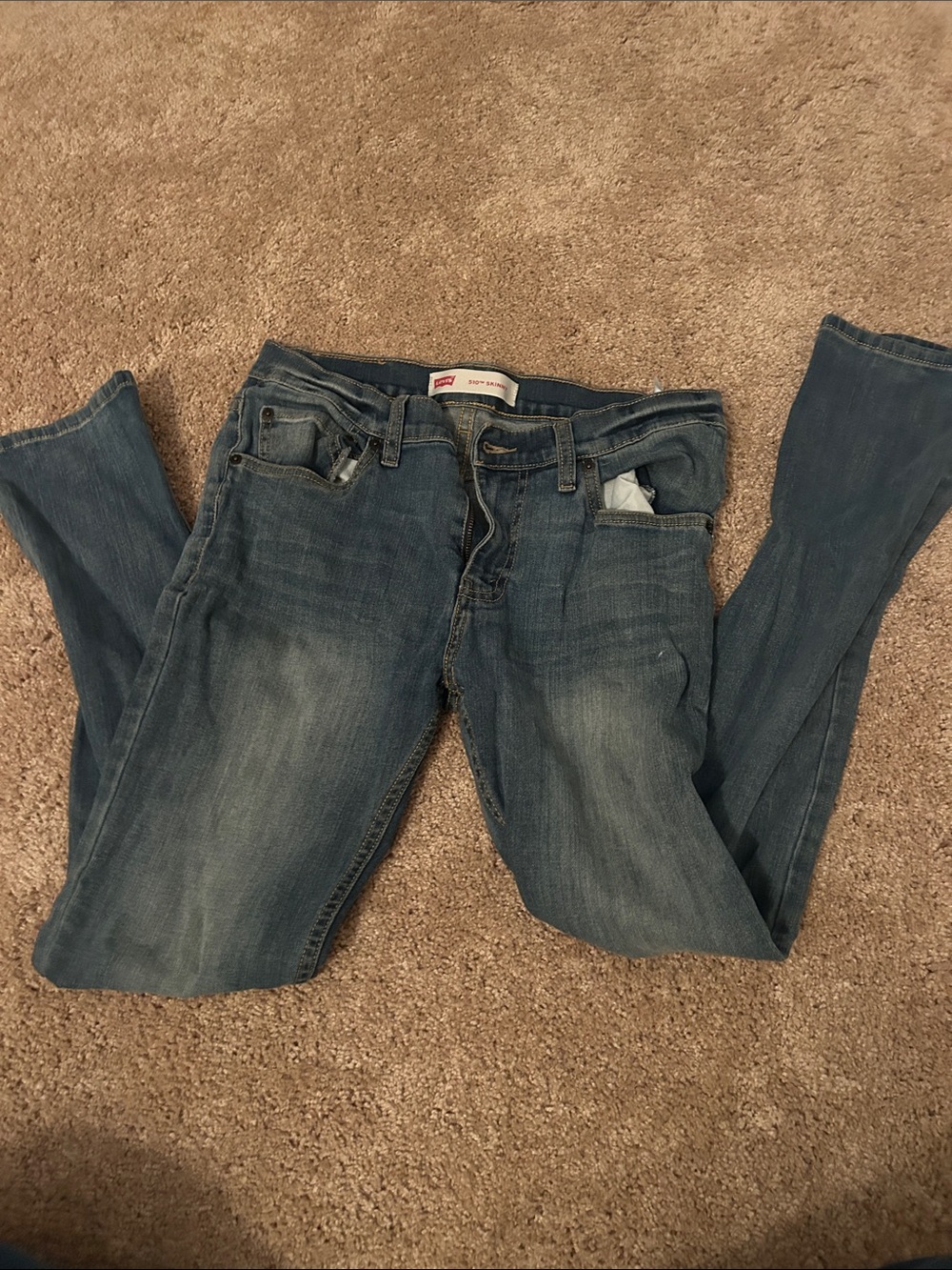 Levi's Women's 501 Blue Skinny Jeans